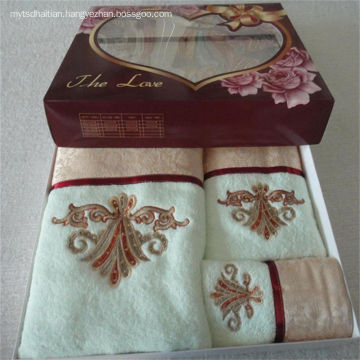 Bath Towels, Hand Towel & Fingertip Towel Set